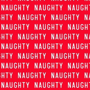 naughty - red