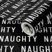 naughty - black