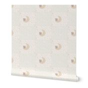 Pastel Nursery Neutral - Appox 5" squares