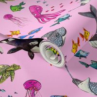 Ocean Pals - Pink Version - Large Scale