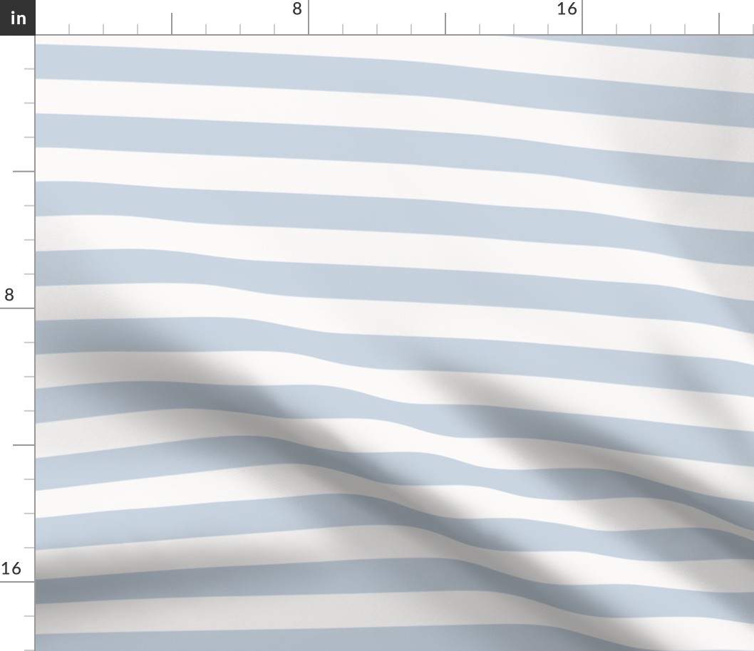 One inch horizontal stripe