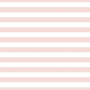 one inch pink horizontal stripe