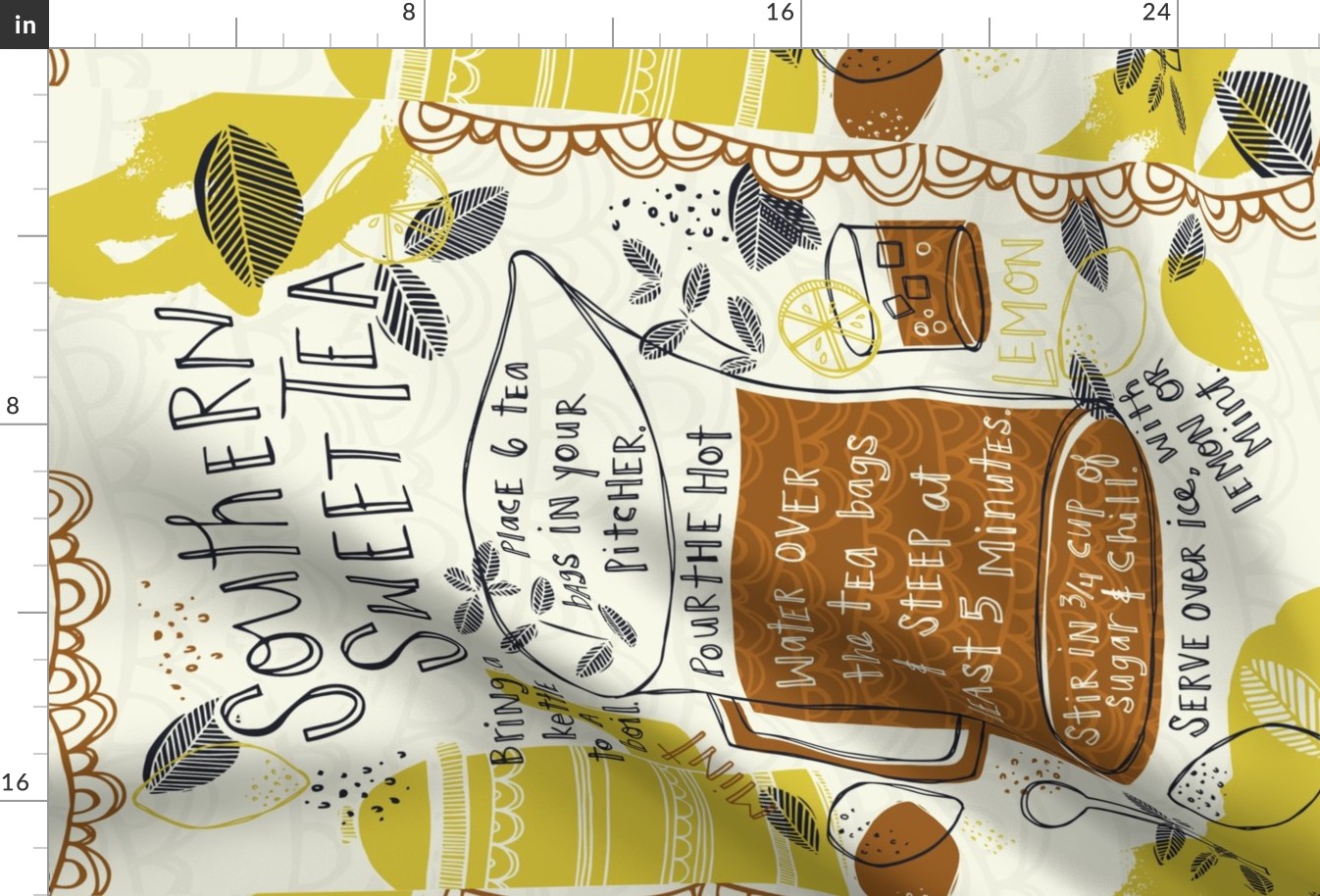 southern tea towel