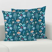 Jane Austen sewing and favourite things , dark teal