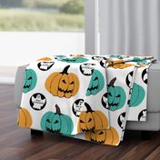 Teal Pumpkin Halloween Cut & sew #tealpumpkinproject decorations, Halloween // Teal Pumpkin Project Awareness