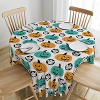 Teal Pumpkin Halloween Cut & sew #tealpumpkinproject decorations, Halloween // Teal Pumpkin Project Awareness