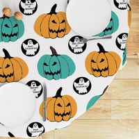 Teal Pumpkin Halloween Cut & sew #tealpumpkinproject decorations, Halloween // Teal Pumpkin Project Awareness