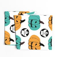 Teal Pumpkin Halloween Cut & sew #tealpumpkinproject decorations, Halloween // Teal Pumpkin Project Awareness