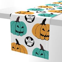 Teal Pumpkin Halloween Cut & sew #tealpumpkinproject decorations, Halloween // Teal Pumpkin Project Awareness