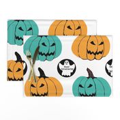 Teal Pumpkin Halloween Cut & sew #tealpumpkinproject decorations, Halloween // Teal Pumpkin Project Awareness