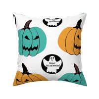 Teal Pumpkin Halloween Cut & sew #tealpumpkinproject decorations, Halloween // Teal Pumpkin Project Awareness