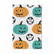 Teal Pumpkin Halloween Cut & sew #tealpumpkinproject decorations, Halloween // Teal Pumpkin Project Awareness