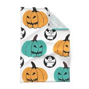 Teal Pumpkin Halloween Cut & sew #tealpumpkinproject decorations, Halloween // Teal Pumpkin Project Awareness