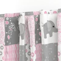 pink elephant quilt