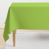 Small Polka Dots White on Lime