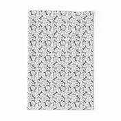 Bone Yard - Pet Dog Bones White Black and Grey Small