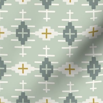 Aztec Path - Sage, H White, Mint