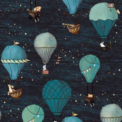 Pence ontsnappen Verbazingwekkend Hot Air Balloon Fabric, Wallpaper and Home Decor | Spoonflower