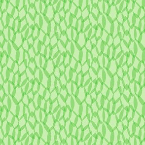 Overlapping Leaves - Light Green - Small