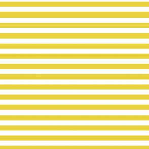 Yellow and white horizontal stripes