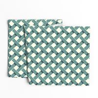 Rattan Trellis_lt teal_cream