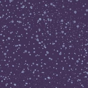 Snowflakes Background Purple