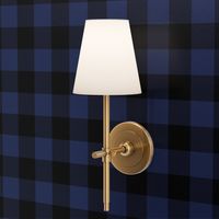 2" Buffalo Plaid with Twill Pattern | Blue and Black K070