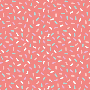 Sprinkles in Pink - Large Scale