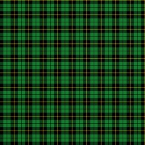 Wallace hunting tartan, small 0.8" repeat