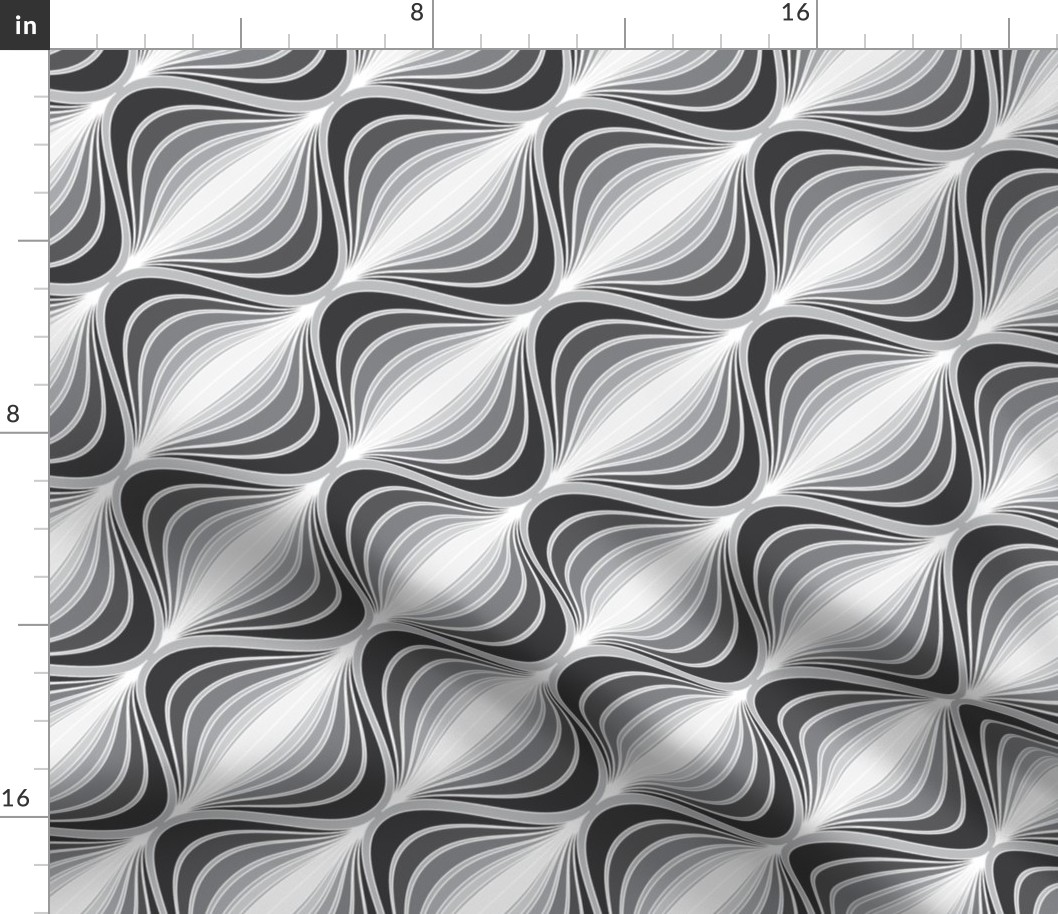 Curve Pattern Grey Values by ArtfulFreddy