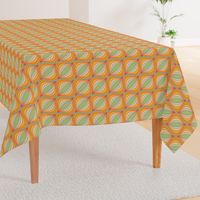 Curve Pattern Tangerine by ArtfulFreddy 