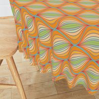 Curve Pattern Tangerine by ArtfulFreddy 