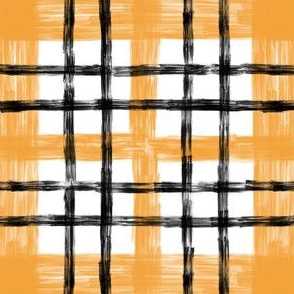 October Plaid N1 Saffron classic