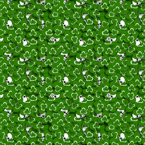 clovers skulls micro