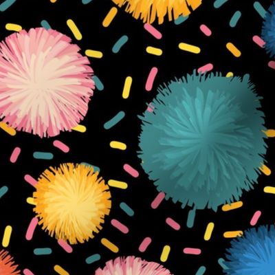 Pom Poms And Party Sprinkles