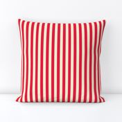 Red and Cream Stripe