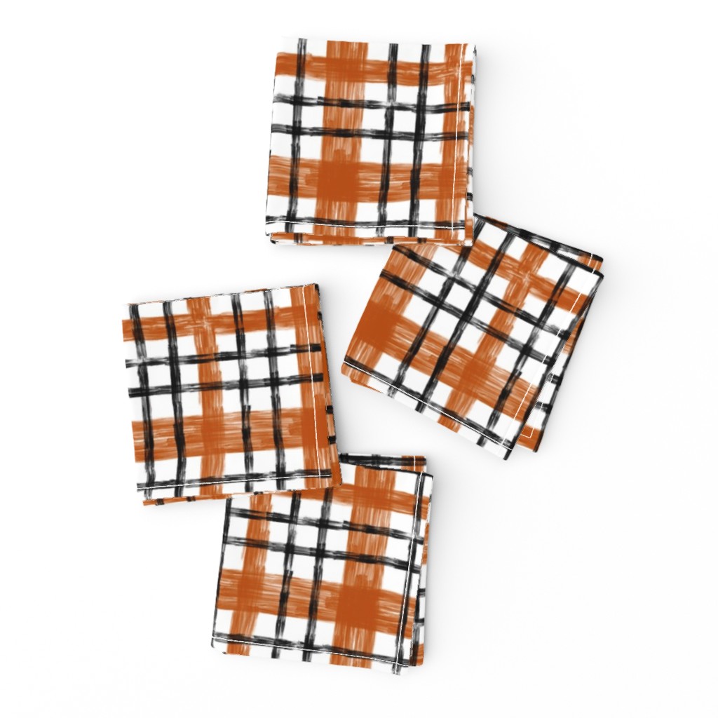 October Terracotta classic plaid