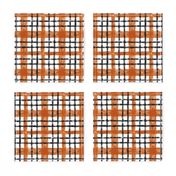 October Terracotta classic plaid