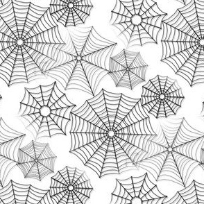 Spiderwebs White