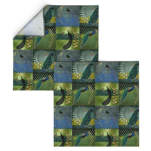 Patchwork Peacock