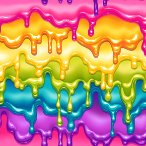 Rainbow Awesome Sauce 24x24