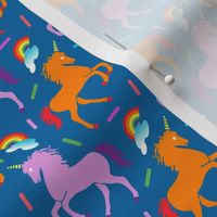 Unicorns, Rainbows, Sprinkles, and Clouds for Kids Leggings and Bedding