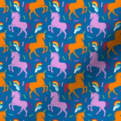 Unicorns, Rainbows, Sprinkles, and Clouds for Kids Leggings and Bedding