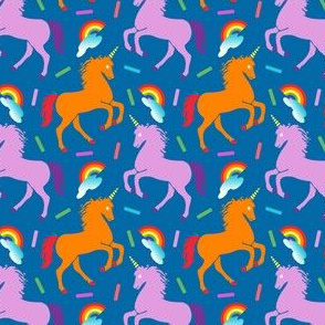 Unicorns, Rainbows, Sprinkles, and Clouds for Kids Leggings and Bedding