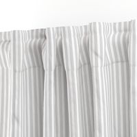 Quad Stripe - Gray Linen