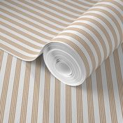 Quad Stripes - Carmel Linen