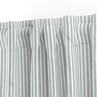 Quad Stripe - Dusty Green Linen