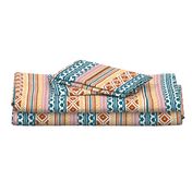 Ethnic woodblock stripe-9in.