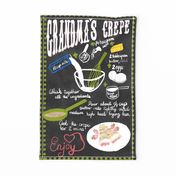 Grandma’s crepe recipe