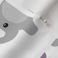 purple elephant quilt